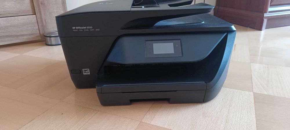 Drukarka HP OfficeJet 6950 sprawna bez tuszy