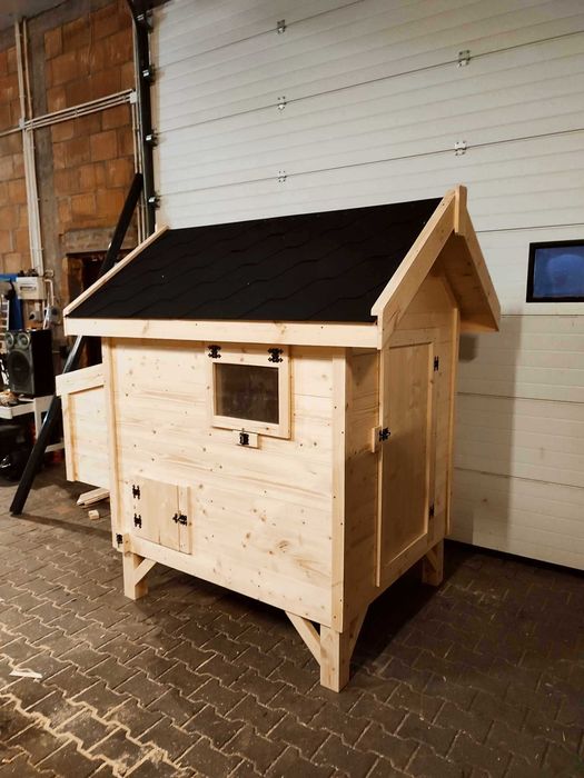 Kurnik dla kur- 125x185x210h PRODUCENT Wood Stuff 12 KUR