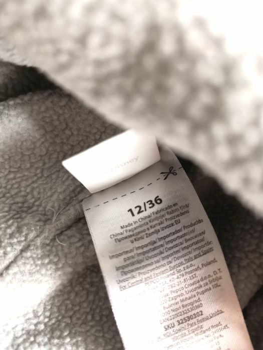 Disney Baby ciepła czapeczka z polarkiem