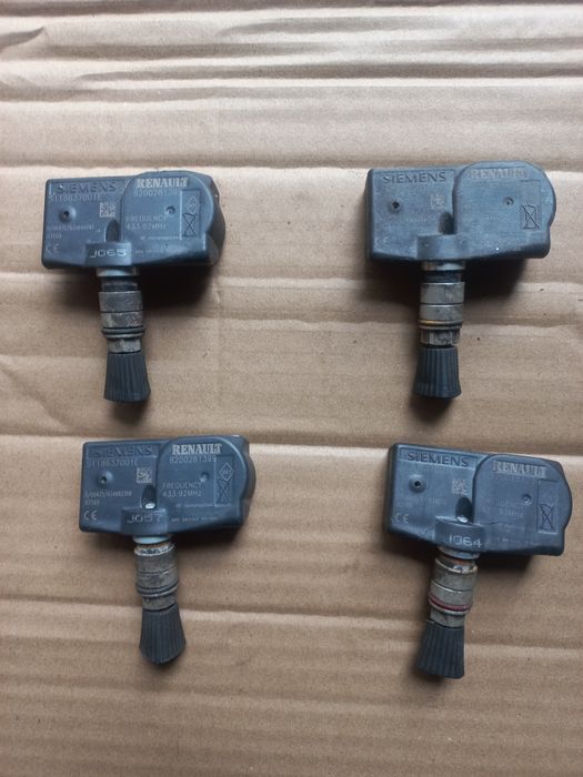 Czujniki ciśnienia opon Renault