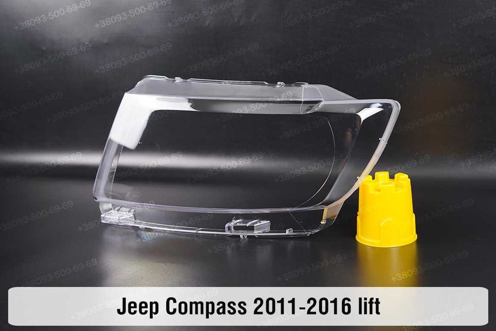 Стекло корпус на фару Jeep Compass Renegade Wrangler Джип Компасс