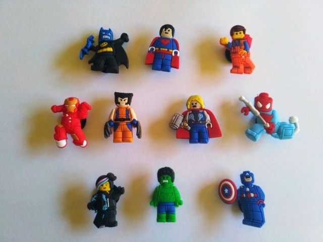 Super-heróis Lego Avengers Vingadores Pins