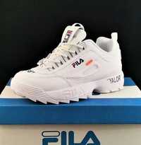 Кроссовки Fila Disruptor Белые Фила Женские