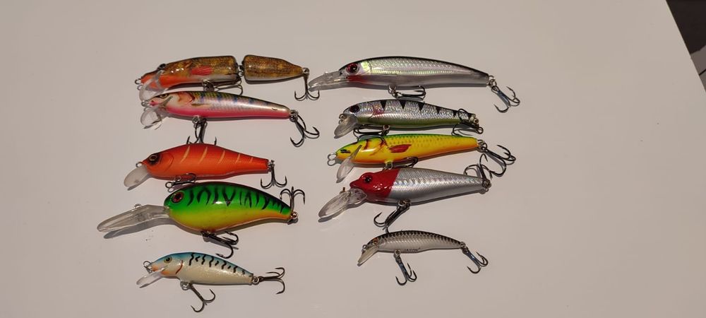 Woblery Jaxon, Kenart, Dorado, Select.
Długość 5.5-11cm.