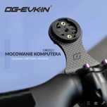 Mocowanie komputera/latarki z karbonu