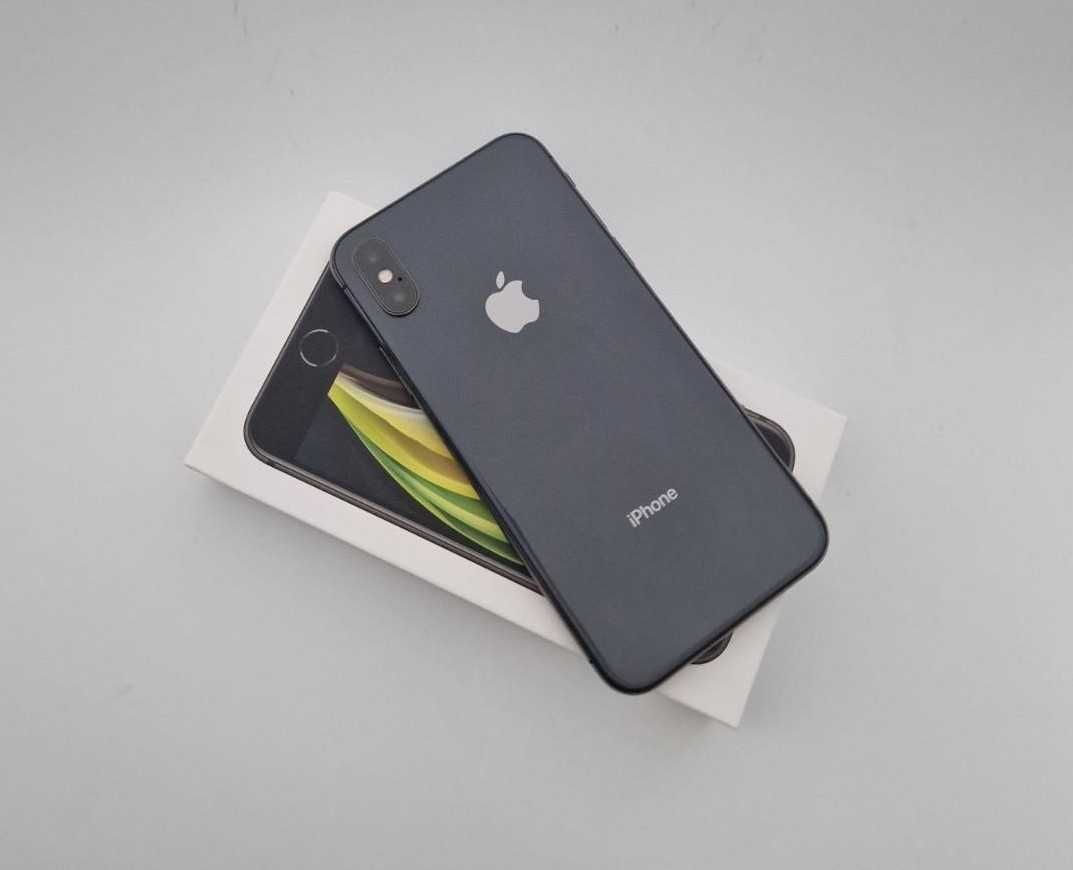 Apple iPhone X 256GB space grey, grafitowy