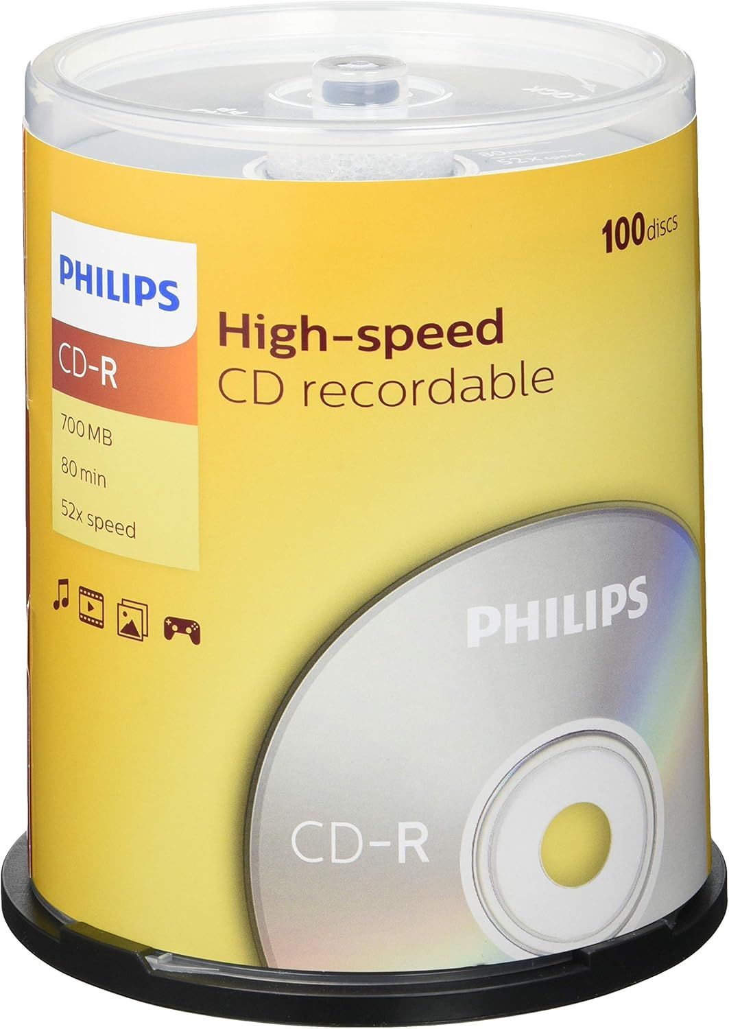 Płyta CD Philips CD-R 700 MB 93 szt.