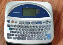 Casio CW-75 drukarka do drukowania napisów tytułów na płycie CD