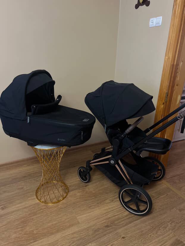 Продам коляску Cybex Priam Rose Gold 2в1