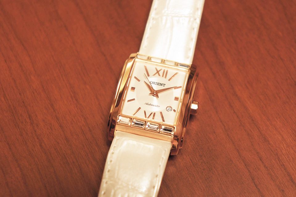 Жіночий годинник Orient FNRAP003W0 Оригінал Гарантія Механічні