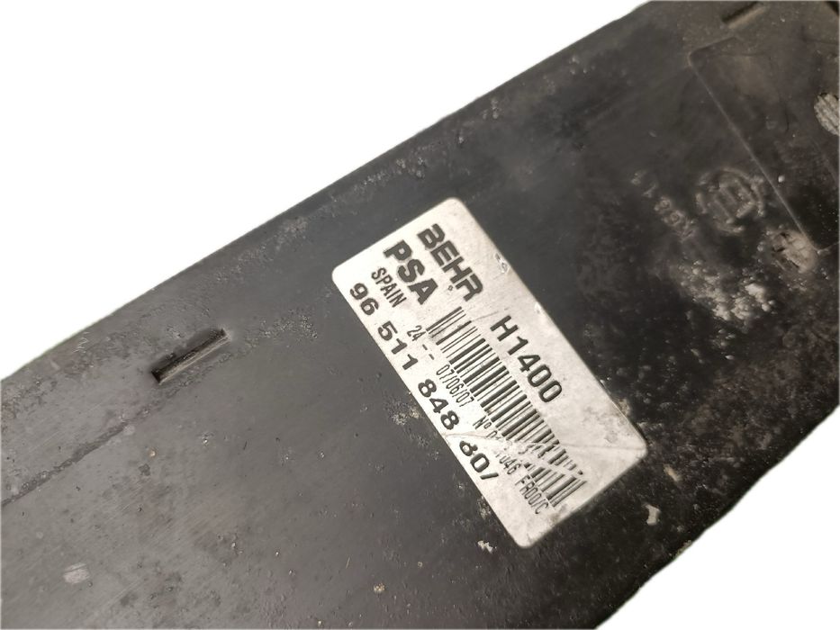 Radiador do intercooler PEUGEOT 207 (WA_, WC_)