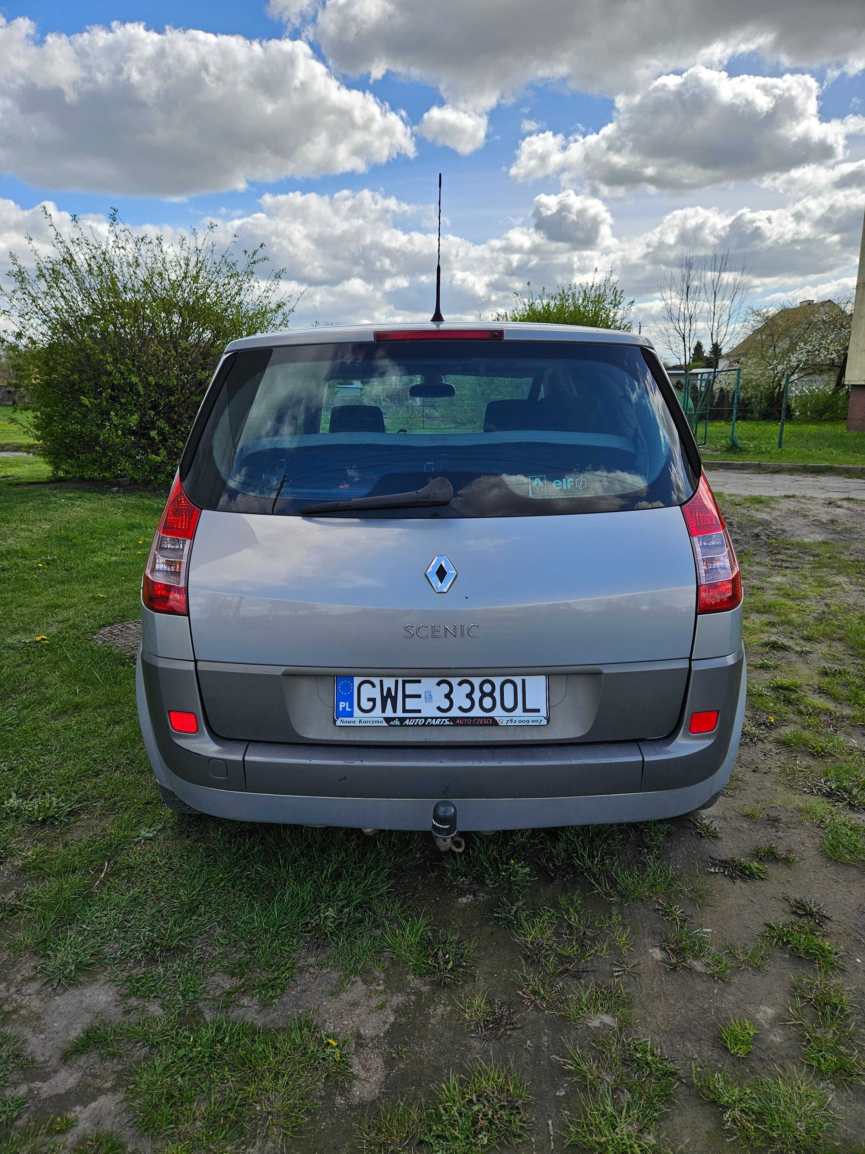 Renault Scenic II, LPG, zadbany, szklany dach.