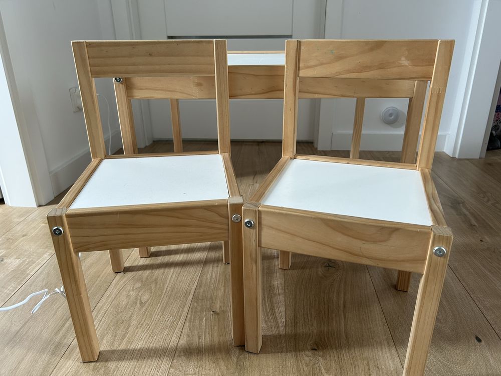 Stolik krzesełka dla dzieci Ikea latt