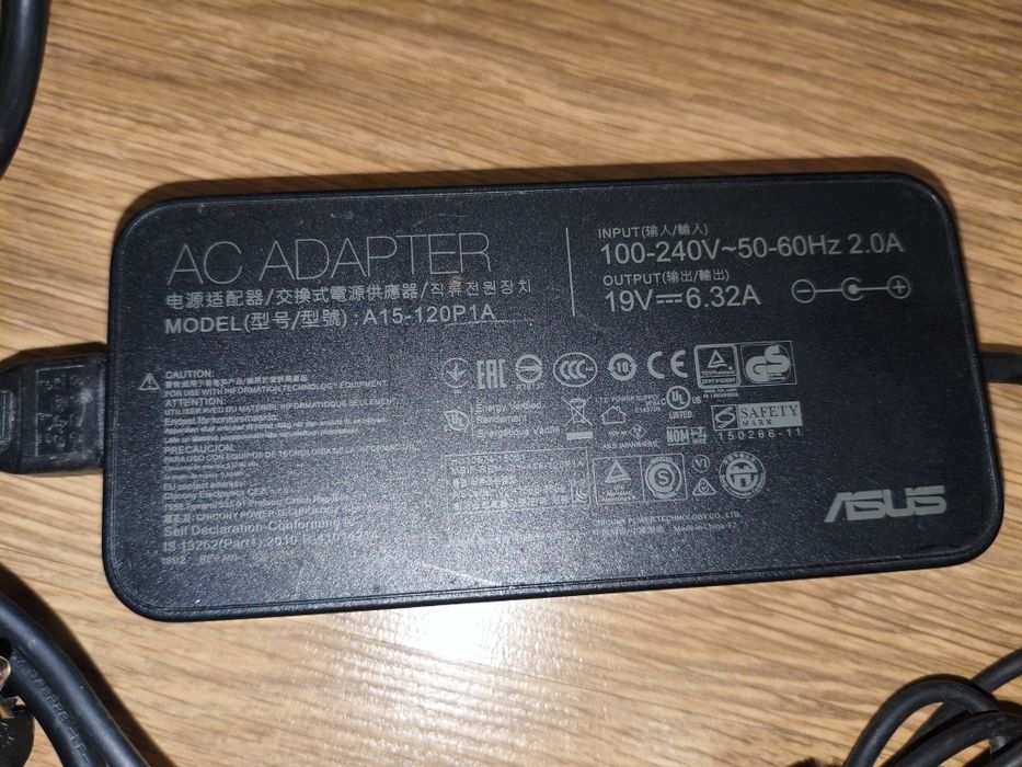 Блок живлення для ноутбука ASUS 120W 19V 6.32A 4.5*3.0mm