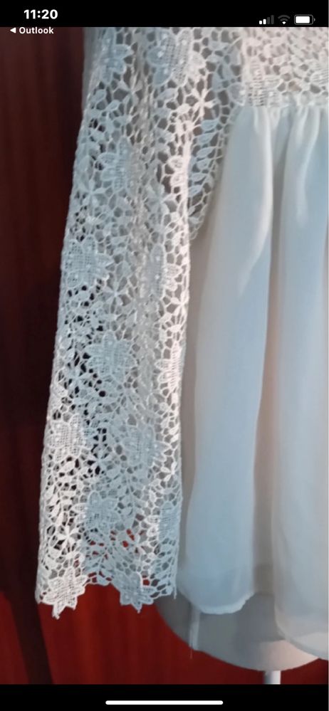 Blusa de mulher rendada