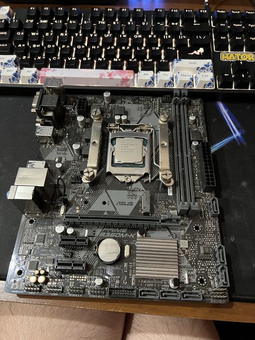 Комплект asus b360m, i3 8100, ram 16gb 2666mhz