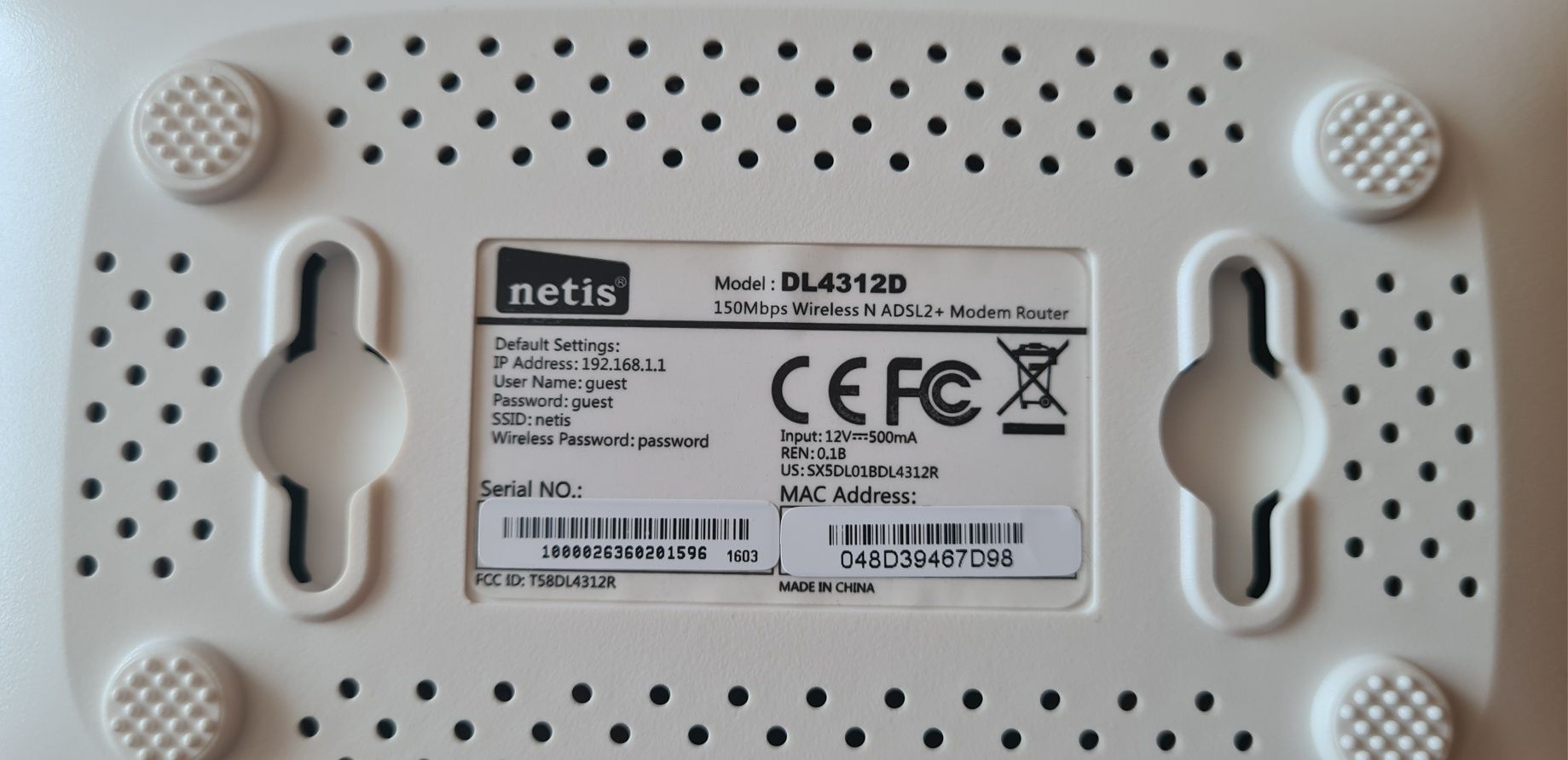 Router kablowy Netis