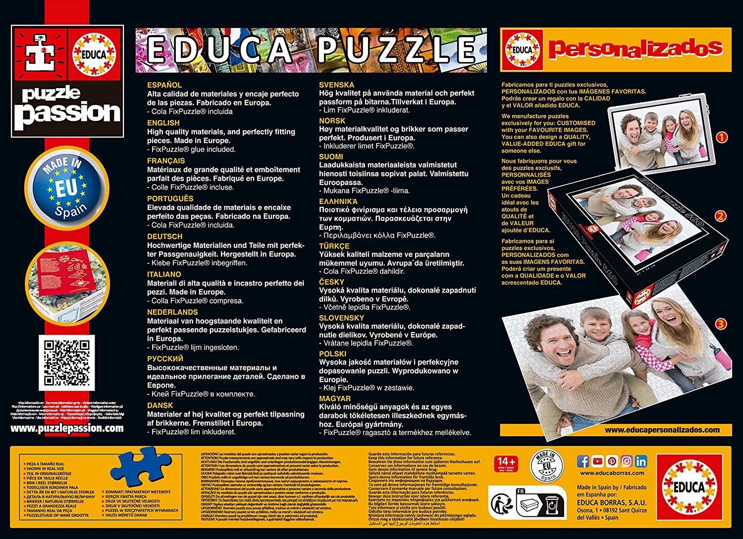 Puzzle Aurora Boreal - 1000 peças - Educa