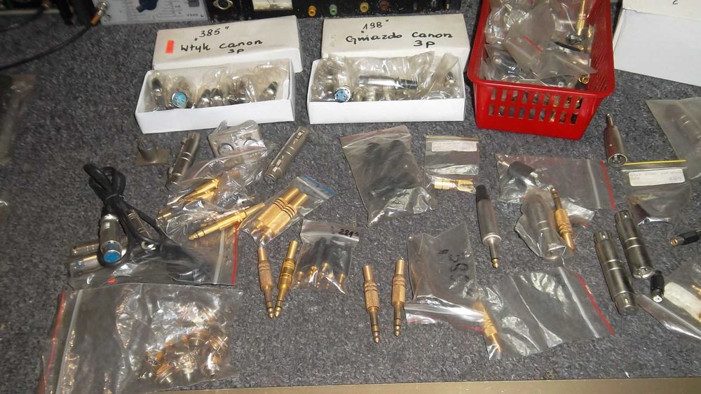 zlacza Canon ,Cinch,Jack