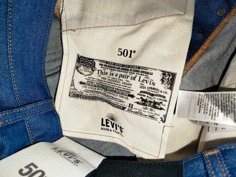 Levi's 501 model 1980s Selvedge Made&Crafted 34/32