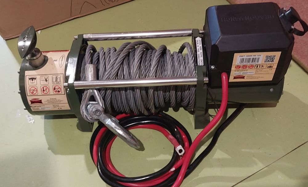 Raz uzyta - Wciagarka Dragon Winch DWT 14000 HD