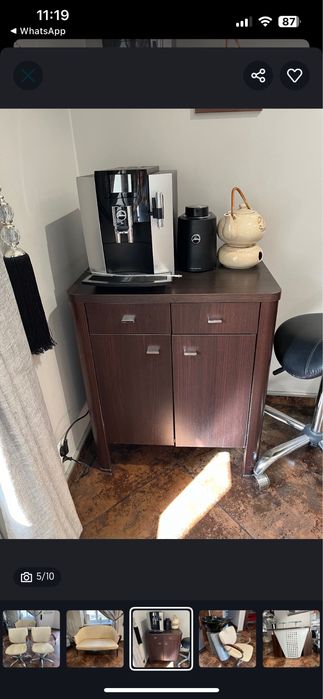 Zestaw mebli fryzjerskich