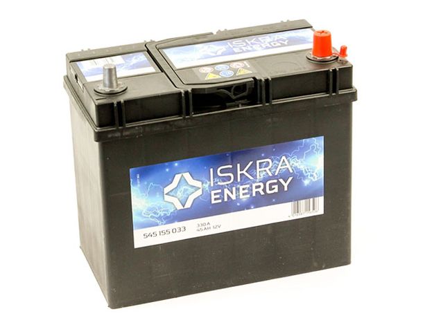 Аккумулятор Iskra Energy 330A 45Ah 12V