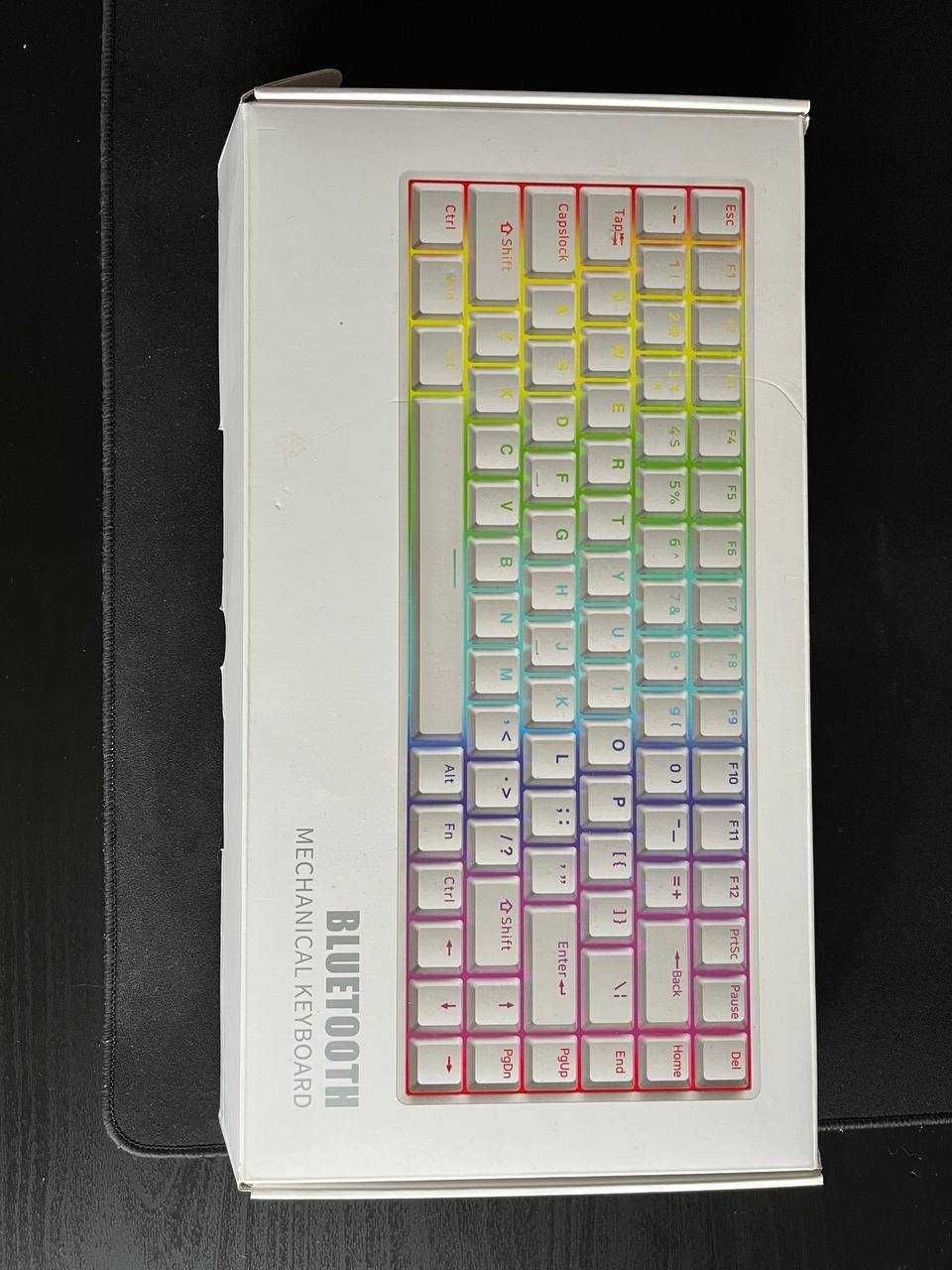 Механічна бездротова клавіатура з RGB підсвіткою HJSDZHI DK68