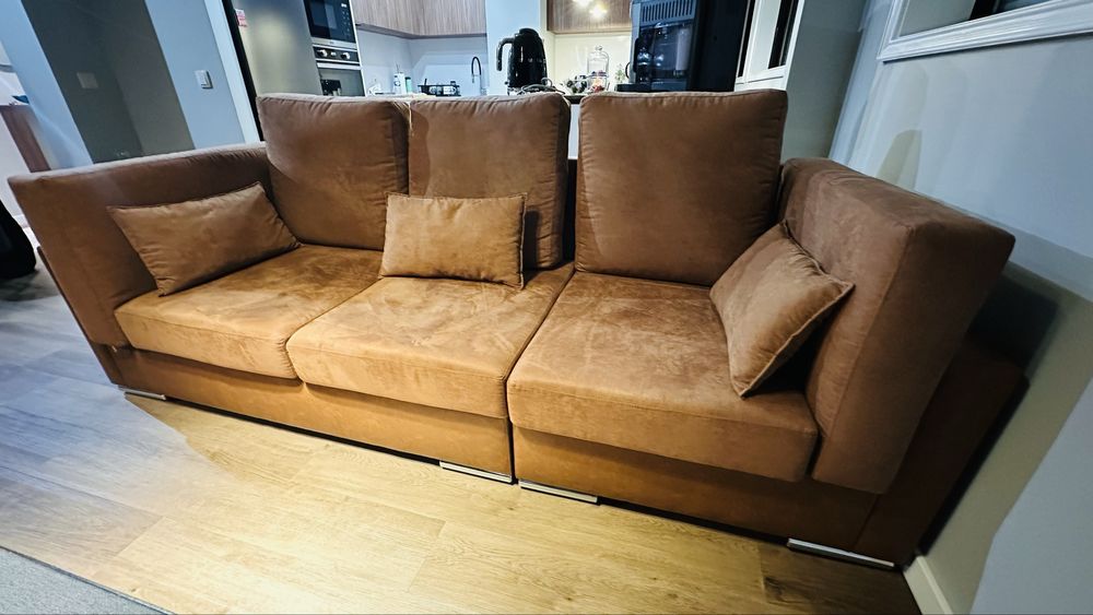 Sofa 3 lugares forrado