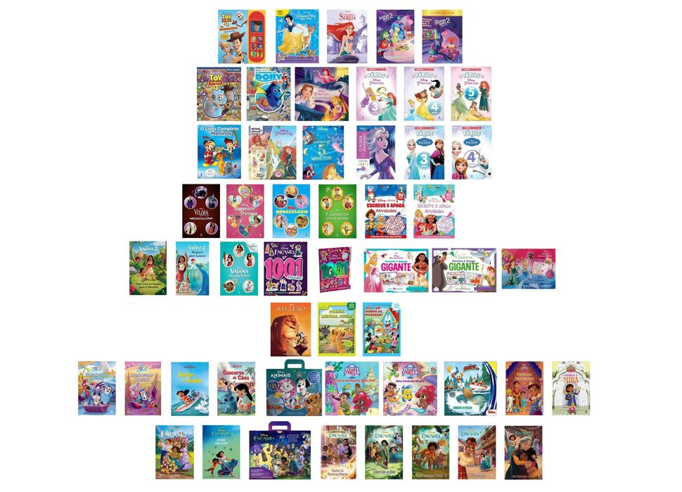 Disney: BD/ Atividades/ Autocolantes/ Histórias/.. - Desde 2€