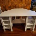 Biurko narożne białe Ikea