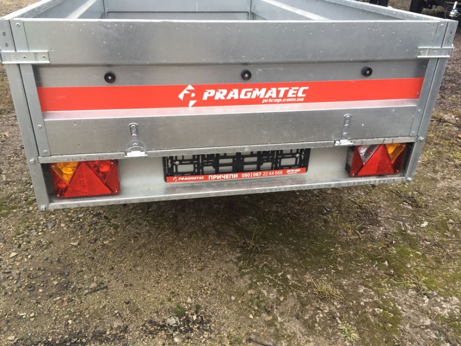 Легковий причіп Любарт / легковой прицеп одноосный оцинкованный