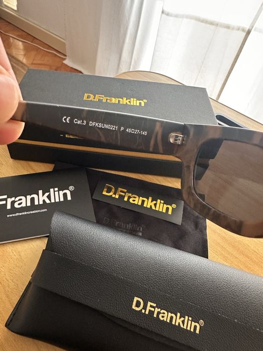 Óculos D.Franklin Bermuda Limited Edition nº 053/300 – Novos com caixa