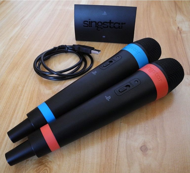 Singstar mikrofony bezprzewodowe Playstation