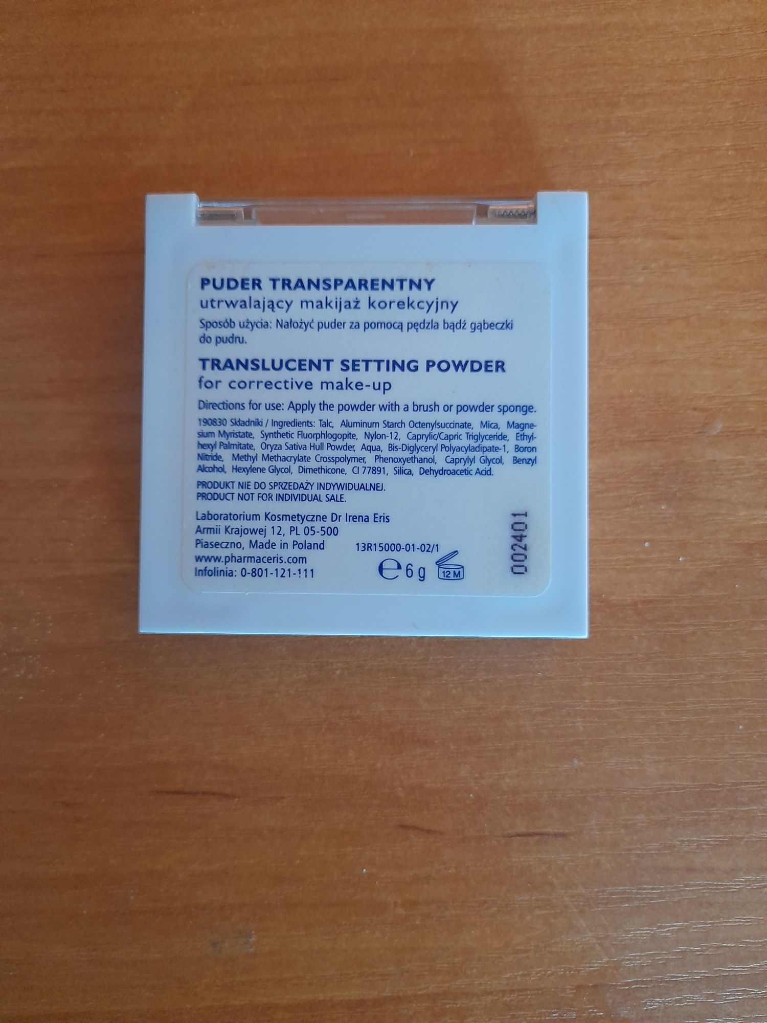 Puder transparentny Pharmaceris