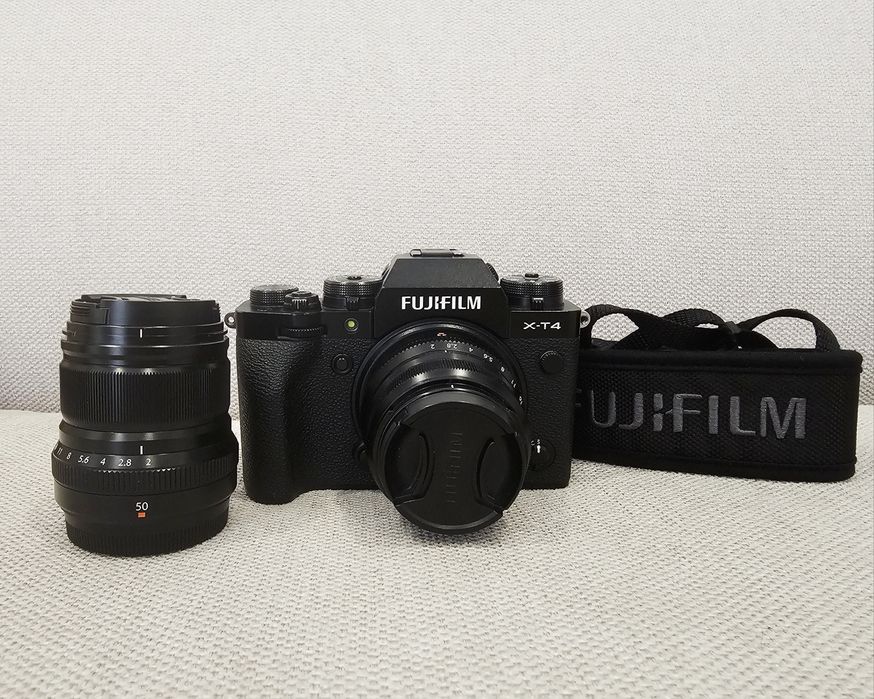 Fujifilm X-T4 + XF 23mm f/2 + XF 50mm f/2 + Extras