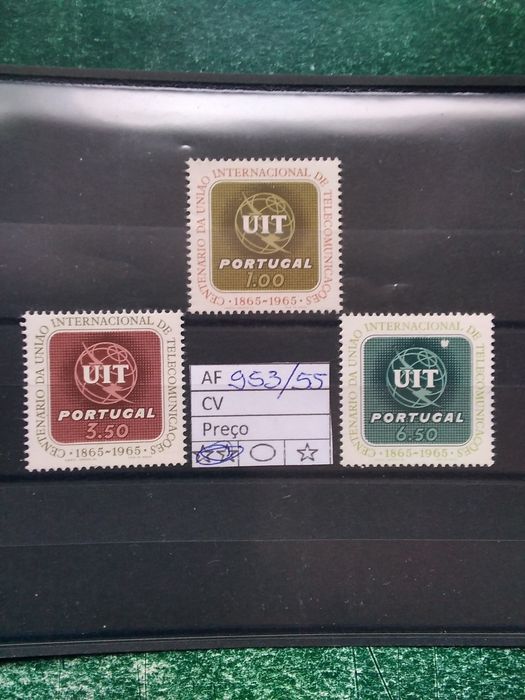 1965 1° Centenário Da União Internacional EDe Telecomunicações MNH **