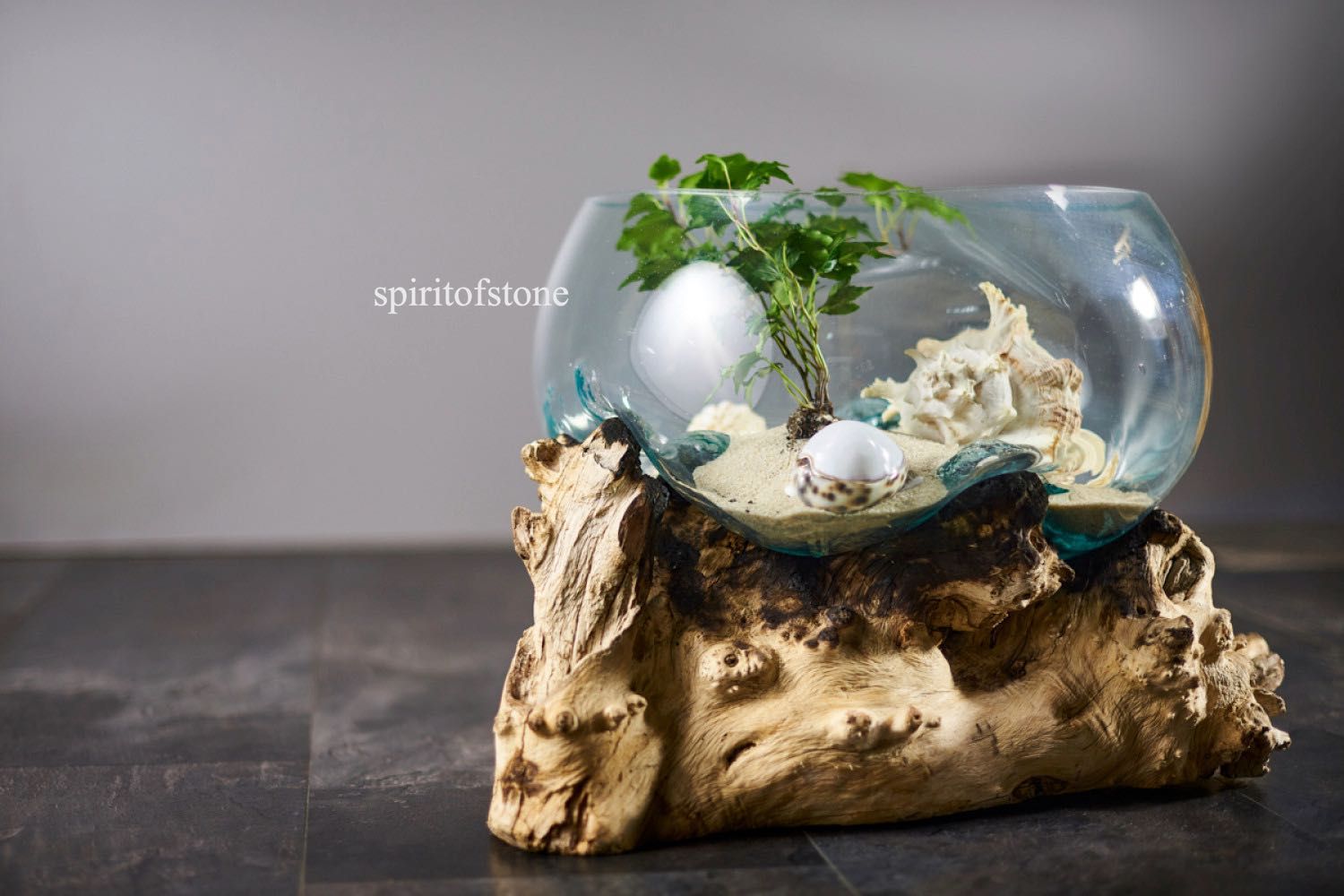 Декоративна ваза ручної роботи Jumbo, флораріум BALI