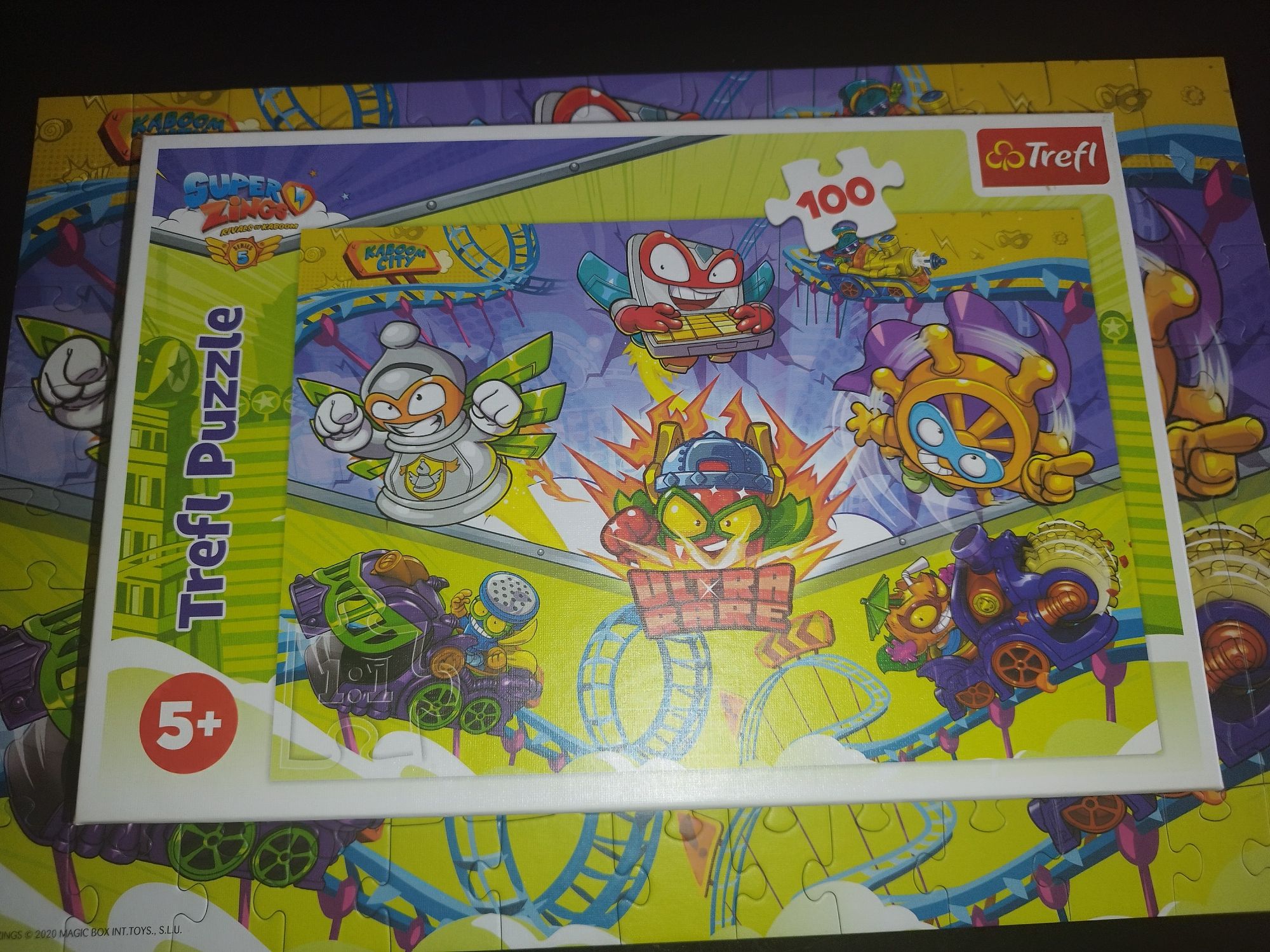 Puzzle 100 elementów Super zings