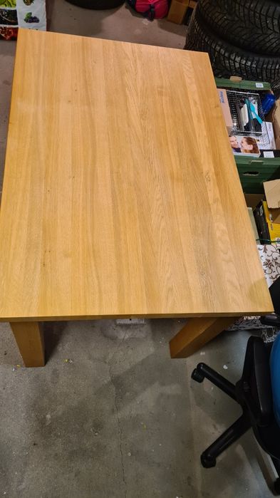 Stół dębowy z dostawką