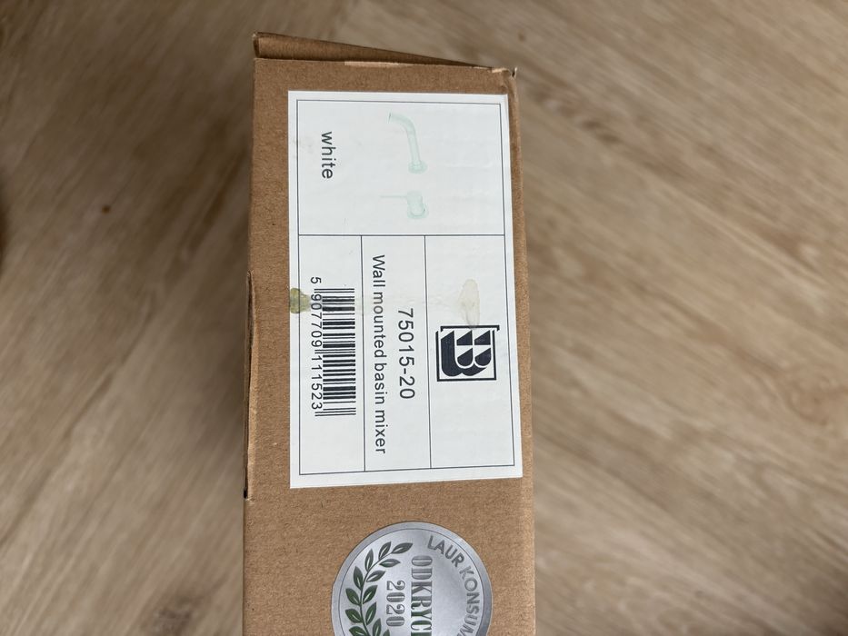 Biała bateria podtynkowa Mexen