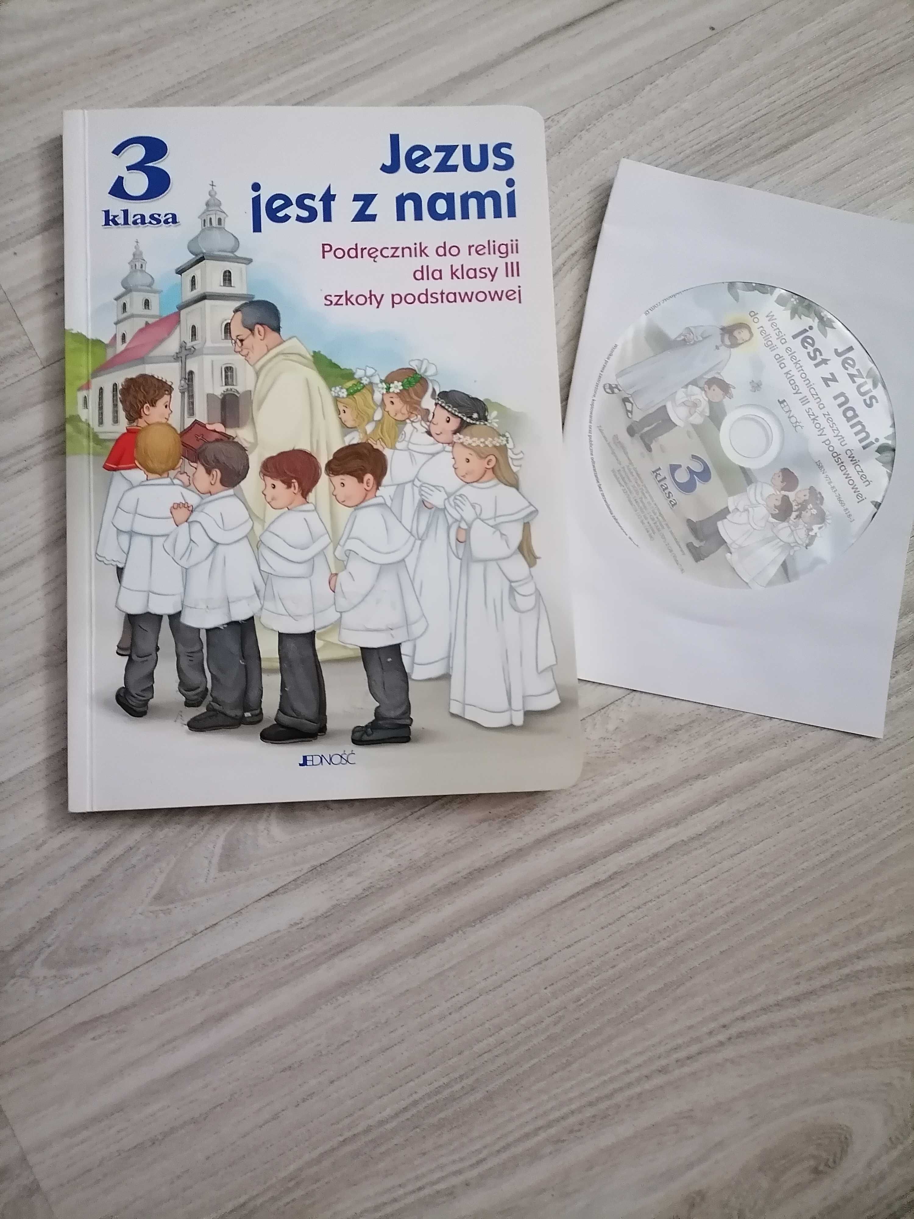 Podręcznik do religii klasa 3 z płytą ,,Jezus jest z nami'' WYSYŁKA