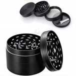 Młynek Crusher Grinder Metalowy Duży 63 Mm Susz