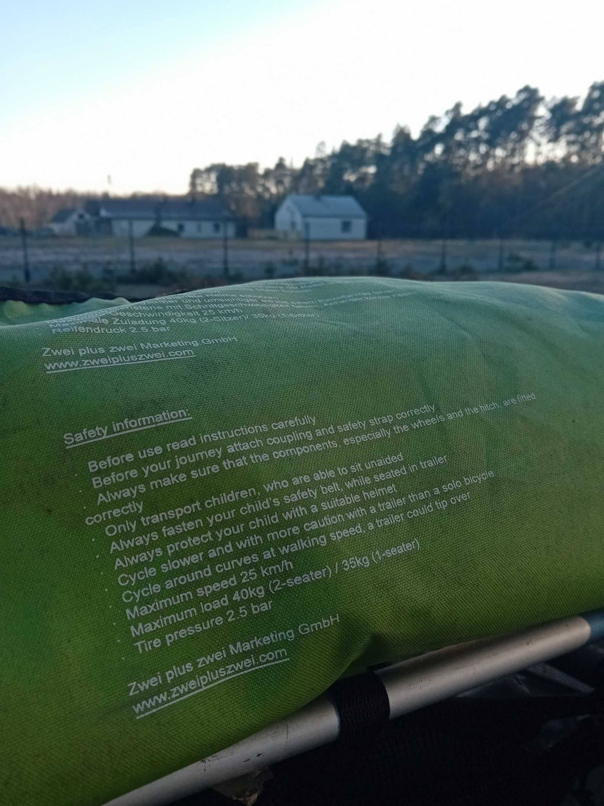 Przyczepka rowerowa Croozer Kid 2 podwójna