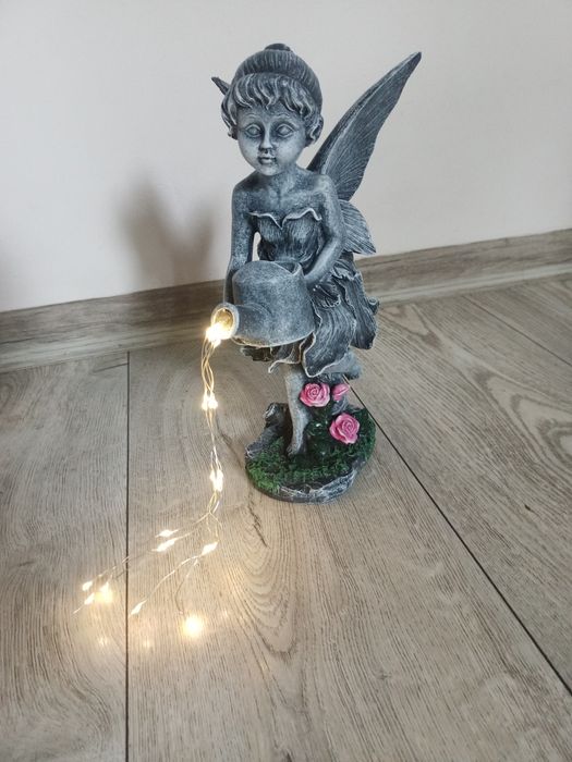 Dekoracja słoneczna dla zewnętrznych figur ogrodowych