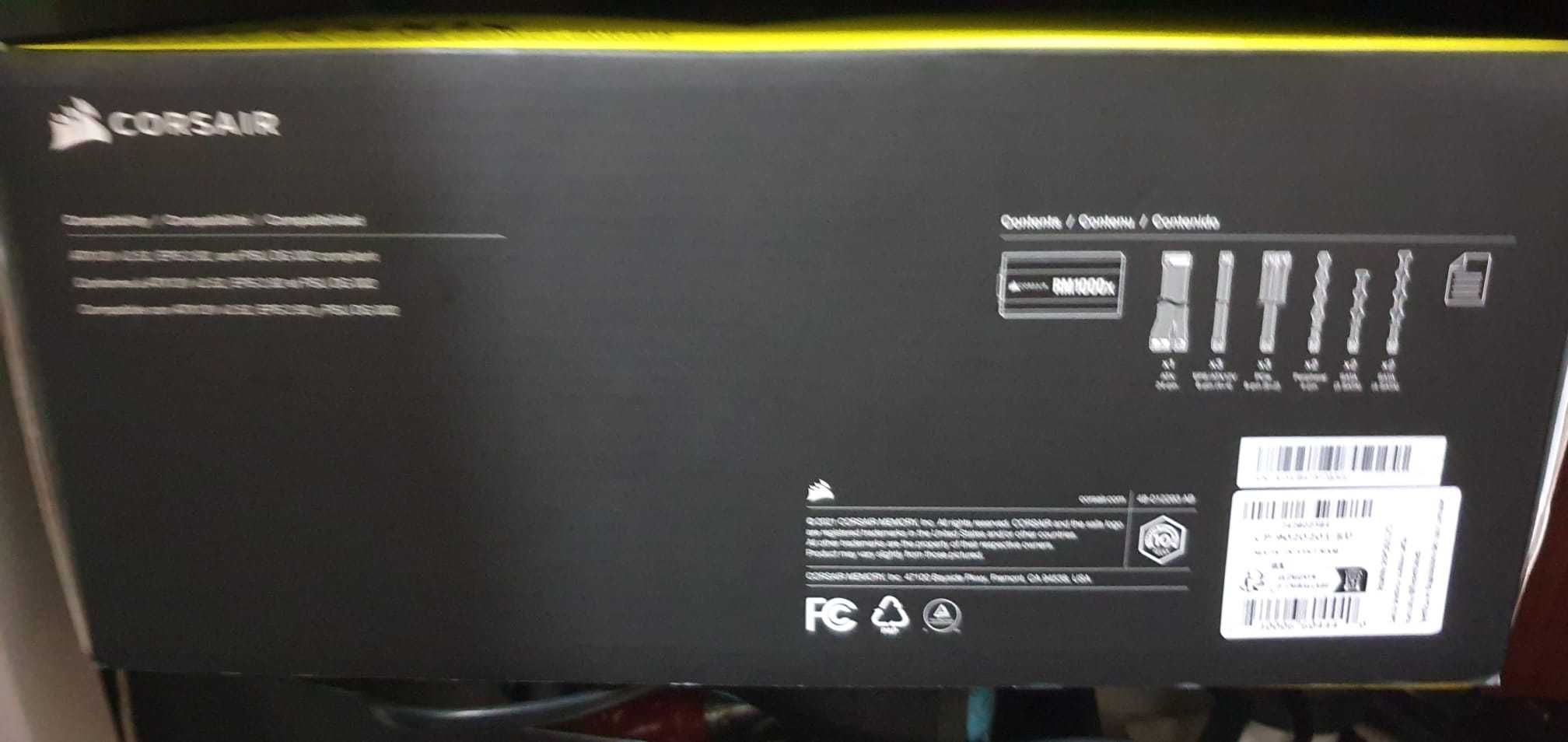 Fonte alimentação Corsair RM1000x 80 Plus Gold 1000w [GARANTIA]