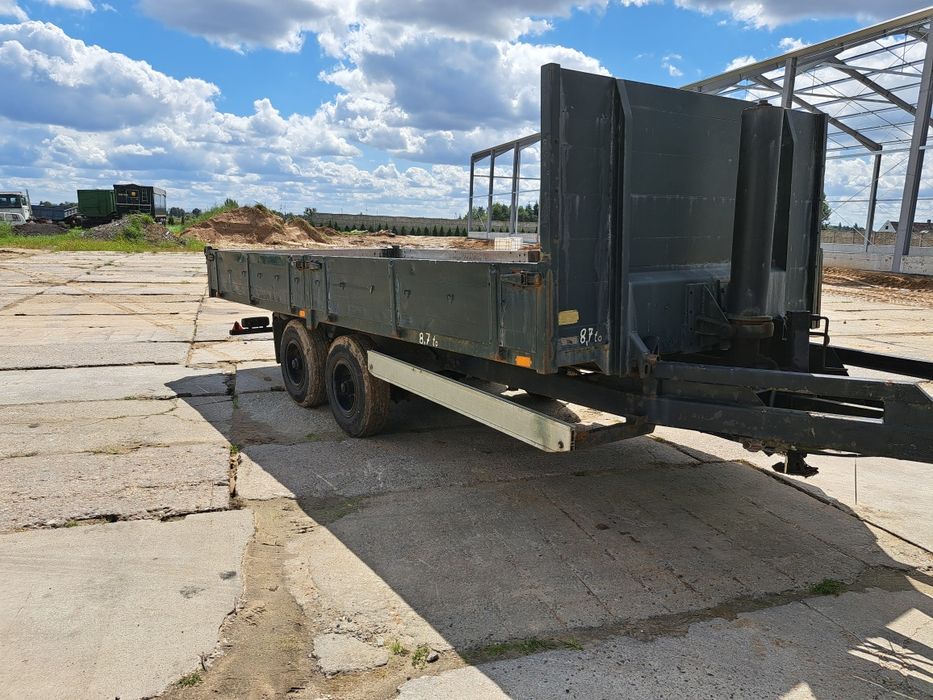 Sprzedam przyczepę tandem 9 ton