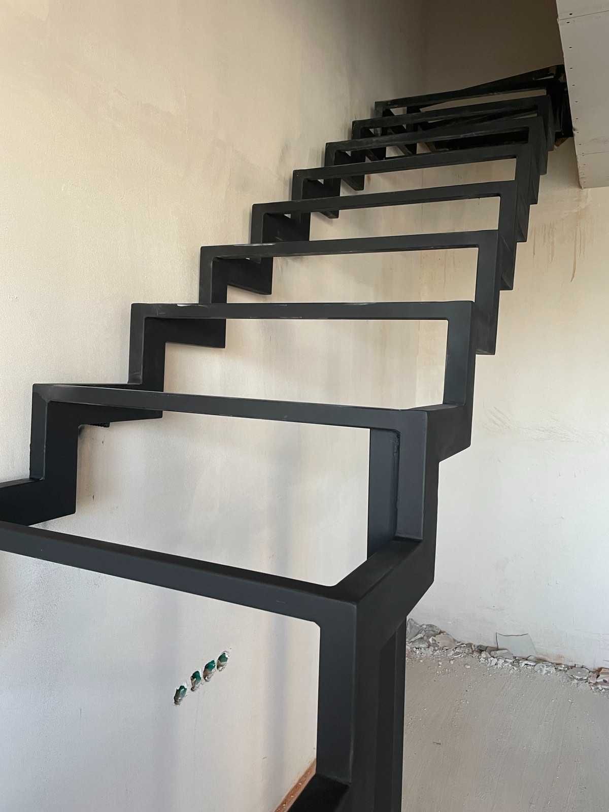 Сходи - 2190грн/сходинка, металеві сходи на другий поверх, лестница