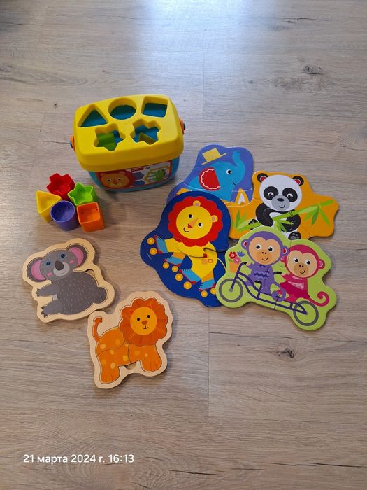 Сортер Fisher Prais  і пазли Fisher