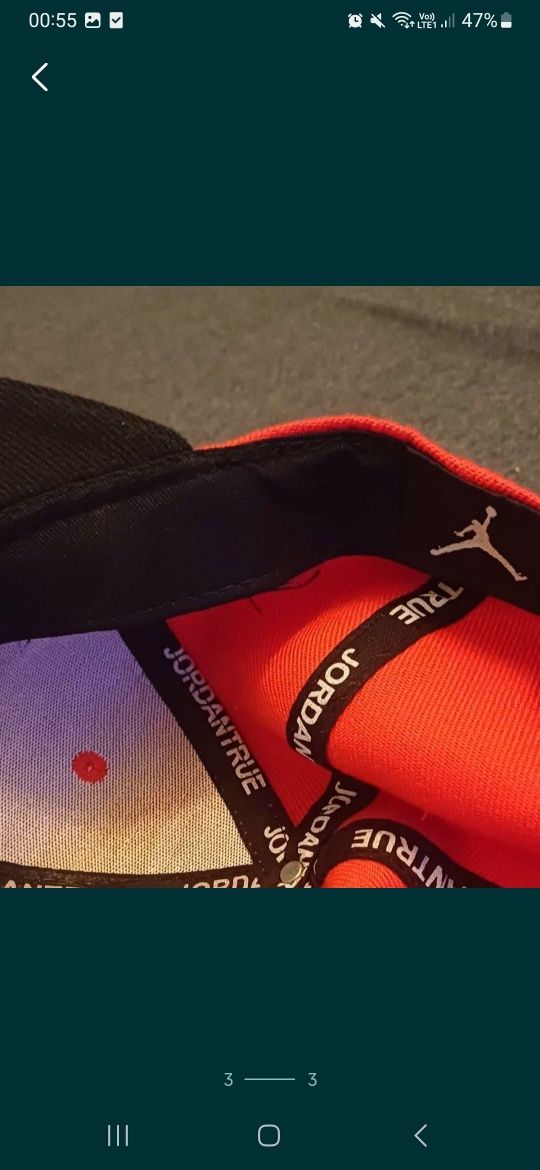 Jordan czapka z daszkiem